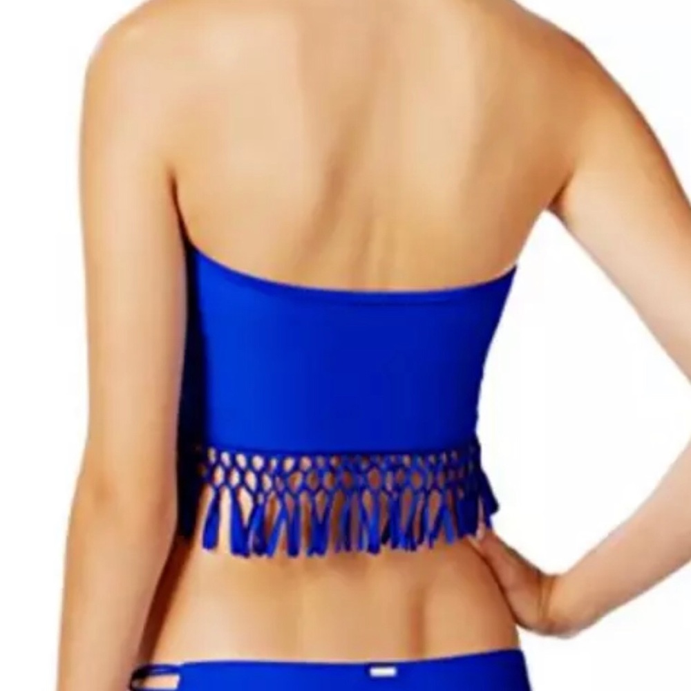Raisins Sayulita Solid Bali Bandini In Blue NWT